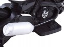 Motorek Naked na Akumulator 2 Silniki Aku 6V Dżwięki Światło Czarny