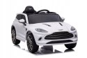 Aston Martin DBX na LIcencji 4 Silniki 12V Ekoskóra Piankowe Koła Biały