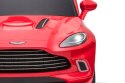Aston Martin DBX na LIcencji 4 Silniki 12V Ekoskóra Piankowe Koła Czerwony