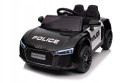 Audi R8 Policja na Licencji 2 Silniki 2x6V Ekoskóra Piankowe Koła Pilot