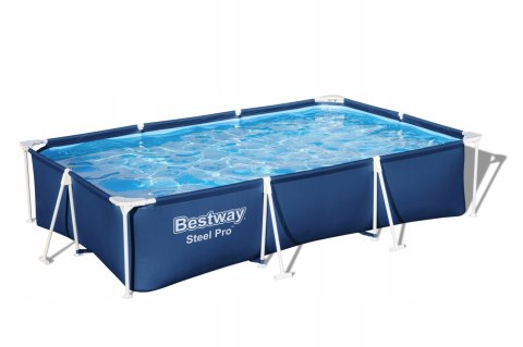 Basen Stelażowy Deluxe Steel Pro 300x201x66 BESTWAY 3w1 + Pompa + Filtr