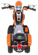 Motor Motorek Chopper na Akumulator Pomarańczowy