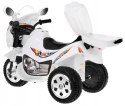 Motor Motorek Skuter 1 Silnik 6V Dźwięki Światło Biały