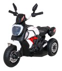 Motor Motorek na Akumulator dla Dzieci Światło Dźwięk Biały