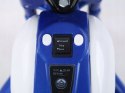 Motorek Chopper na Akumulator Silnik 25W Aku 6V Dżwięki Światła Niebieski