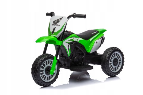 Motorek Cross Honda CRF 450R na Licencji 30W Aku 6V Zielony