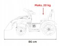 Traktor Spychacz dla Dzieci na Aku 6V Ruchoma Łyżka Dźwięki Żółty