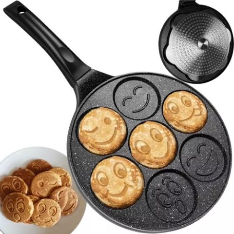 Patelnia do Pancakes Jajek Naleśników Placków Smażenia Indukcja Gaz 26cm