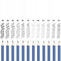 Zestaw do Szkicowania Rysowania Profesjonalny Szkicownik Ołówki Etui 74w1