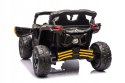 Buggy Can-am Licencja 4x200W 24V Ekoskóra Piankowe Koła Żółty