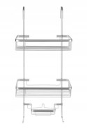 Półka pod Prysznic Wisząca Łazienkowa Nierdzewna do Łazienki Metalowa Kosze