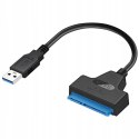 Sata Adapter USB SSD 3.0 do Dysku HDD na Dysk Przejściówka Kabel Dysków 2,5