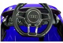 AUDI R8 SPYDER 2 Silniki 2x6V Ekoskóra Piankowe Koła Niebieskie