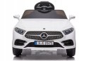Mercedes CLS 350 Licencja 2x45W 12V Ekoskóra Piankowe Koła Biały