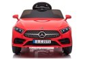 Mercedes CLS 350 Licencja 2x45W 12V Ekoskóra Piankowe Koła Czerwony
