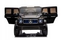 Mercedes EQG Czarny 4 Silniki 12V Ekoskóra Piankowe Koła Licencja