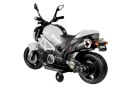 BEMI MOTOR MOTOREK CHOPPER NA AKUMULATOR 35W AKU 6V BIAŁY