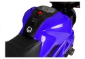 BEMI MOTOR MOTOREK CHOPPER NA AKUMULATOR 35W AKU 6V NIEBIESKIM