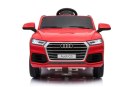 AUDI Q5 na Licencji 2x45W 12V Ekoskóra Piankowe Koła Czerwony