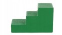 Drewniane Kolorowe Klocki Układanka Domino Duży Zestaw 1080el. Jakość