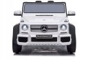 Mercedes Maybach G650 2x45W 12V Ekoskóra Piankowe Koła Biały