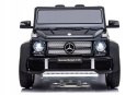 Mercedes Maybach G650 2x45W 12V Ekoskóra Piankowe Koła Czarny Lakier