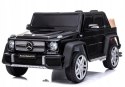 Mercedes Maybach G650 2x45W 12V Ekoskóra Piankowe Koła Czarny Lakier