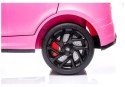 Range Rover Velat Licencja 2x45W 12V Ekoskóra Piankowe Koła Różowy Lakier